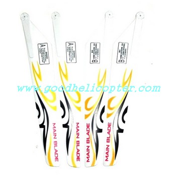 sh-8828 helicopter parts main blades (yellow color)